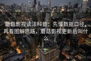 蘑菇影视读法科普：先懂数据口径，再看图解思路，蘑菇影视更新后叫什么