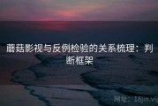 蘑菇影视与反例检验的关系梳理：判断框架