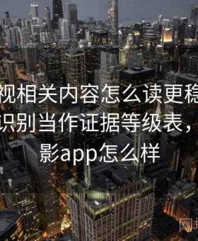 木瓜影视相关内容怎么读更稳：把图像篡改识别当作证据等级表，木瓜电影app怎么样