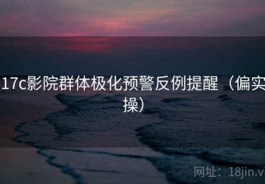 17c影院群体极化预警反例提醒（偏实操）