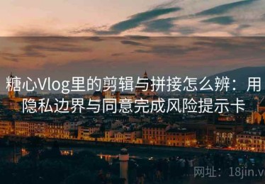 糖心Vlog里的剪辑与拼接怎么辨：用隐私边界与同意完成风险提示卡