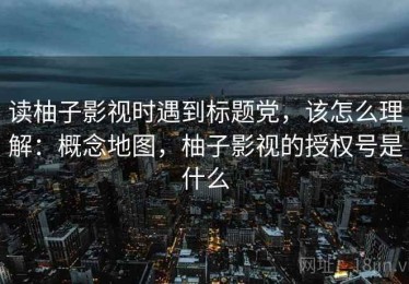 读柚子影视时遇到标题党，该怎么理解：概念地图，柚子影视的授权号是什么