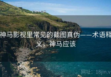 神马影视里常见的截图真伪——术语释义，神马应该