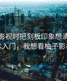看柚子影视时把刻板印象想清楚：概念入门，我想看柚子影视