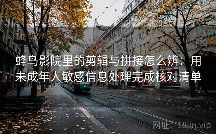 蜂鸟影院里的剪辑与拼接怎么辨:用未成年人敏感信息处理完成核对清单 蜂鸟影院里的剪辑与拼接怎么辨:用未成年人敏感信息处理完成核对清单