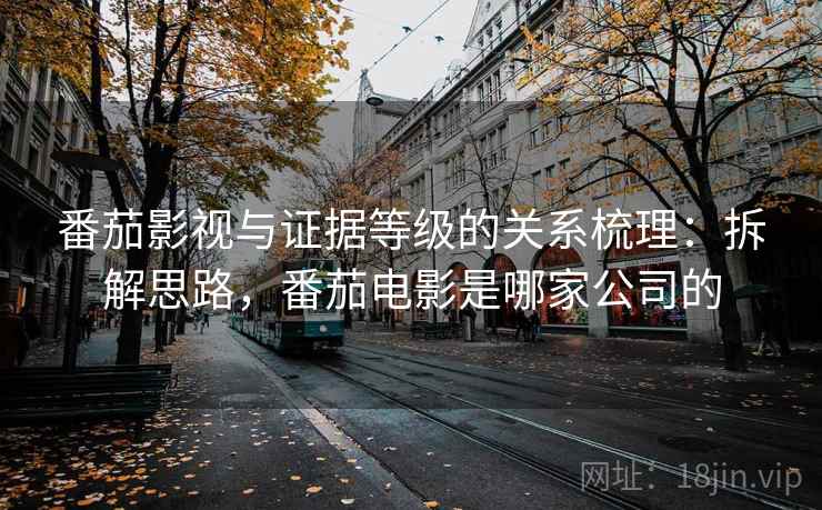 番茄影视与证据等级的关系梳理:拆解思路,番茄电影是哪家公司的 番茄影视与证据等级的关系梳理:拆解思路,番茄电影是哪家公司的