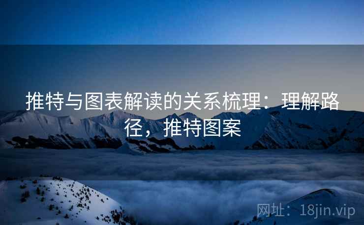推特与图表解读的关系梳理:理解路径,推特图案 推特与图表解读的关系梳理:理解路径,推特图案
