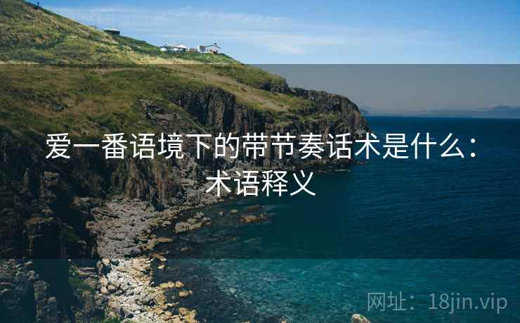 爱一番语境下的带节奏话术是什么：术语释义