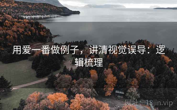 用爱一番做例子,讲清视觉误导:逻辑梳理 用爱一番做例子,讲清视觉误导:逻辑梳理